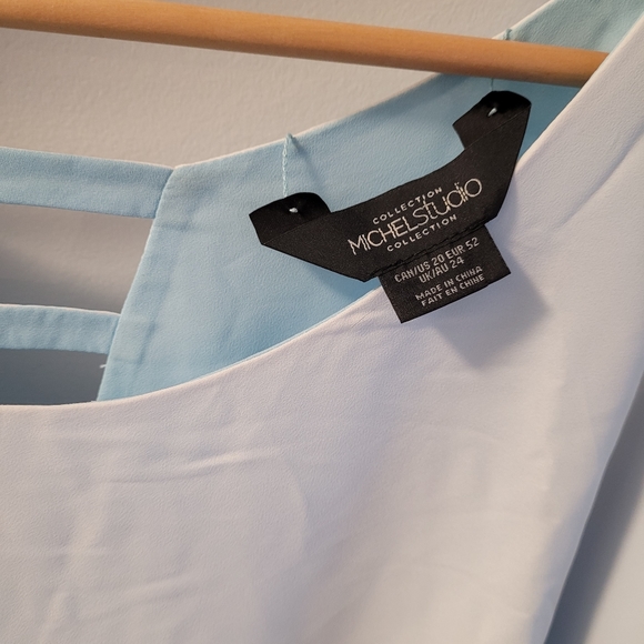 Sz 20 Women's reversible Michel Studio blouse - Picture 3 of 6